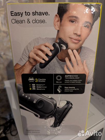 Электробритва Braun 51-W1000s черный/серый