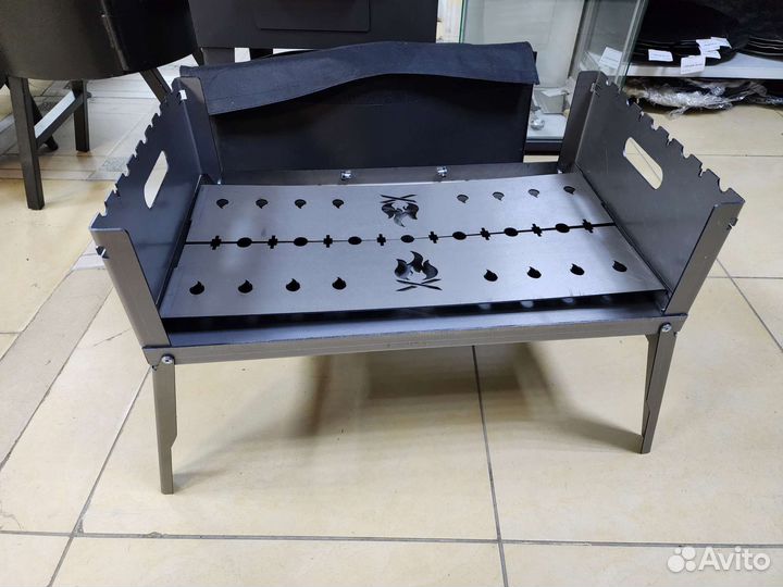 Мангал складной с сумкой 50х30 Средний