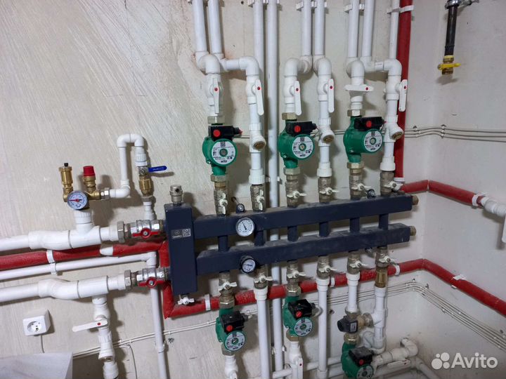 Отопление Теплый пол Водопровод Канализация