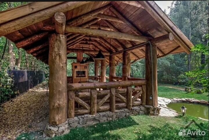 Строительство деревянных беседок