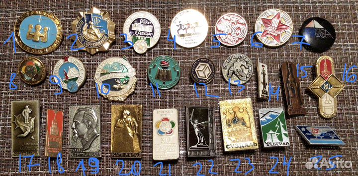Значки разные, 3