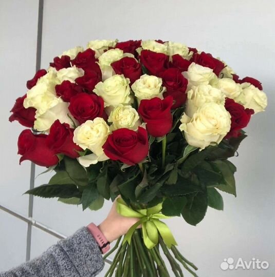 Цветы розы букет