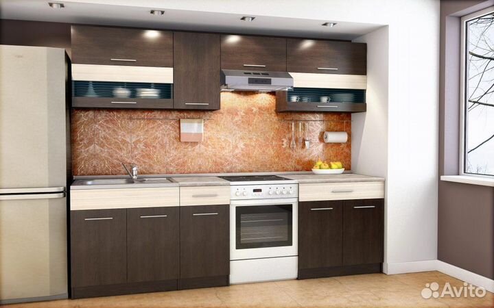 Красивая модульная кухня