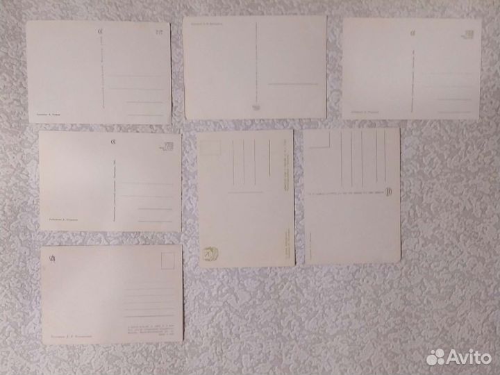 Открытки СССР 8 марта, Новый год, День рождения