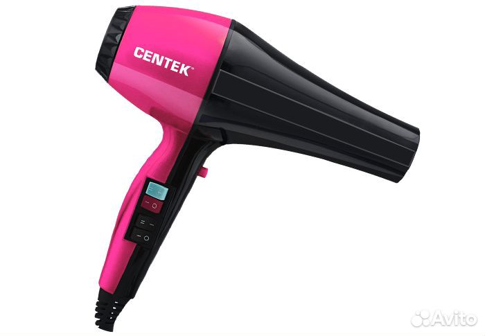 Фен Centek CT-2225 Professional (черн/красн) 2400В