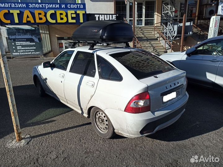 Автобокс на крышу Лада Приора