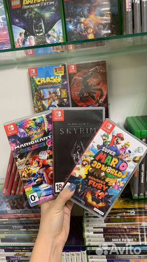 Nintendo switch игры продажа и обмен