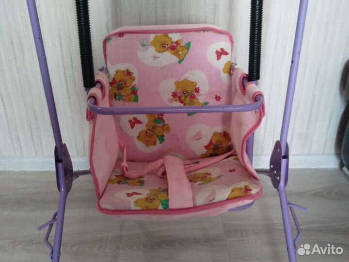 Детская качель напольная