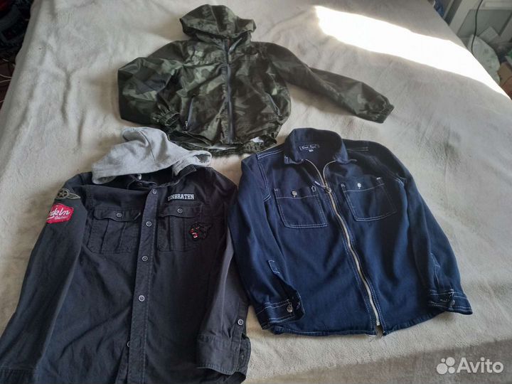 Пакет одежды р.140, комбез футер 146-152,костюм