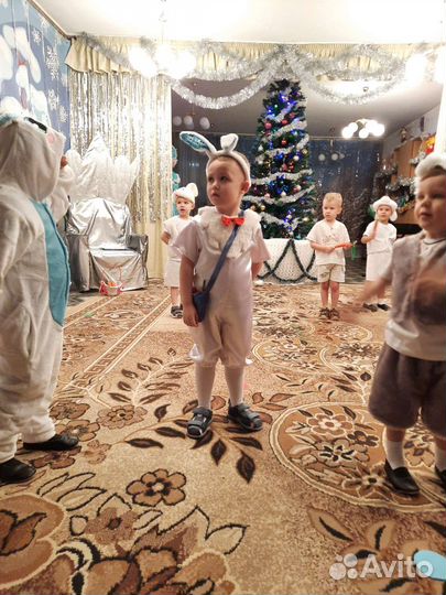 Костюм зайчика новогодний