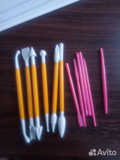 Стек палочки для мастики, пластилина и глины