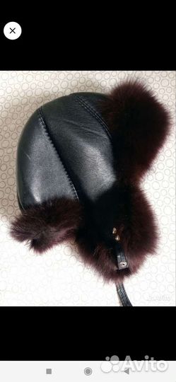Шапка меховая песец