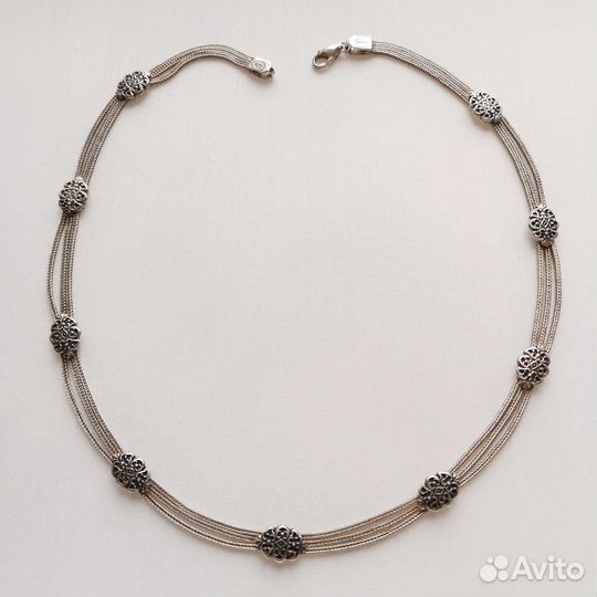 Винтажное колье 925 Турция