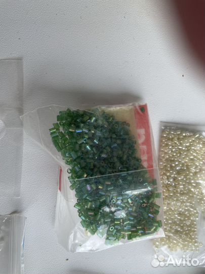 Аксессуары, стеклярус, бисер, цветы для рукоделия