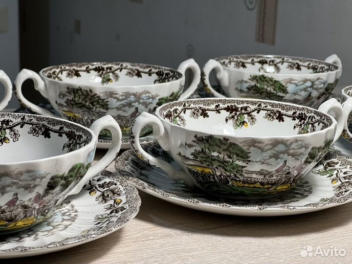 Бульонница Англия myott “сельская жизнь”