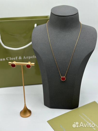 Кулон Серьги Van Cleef