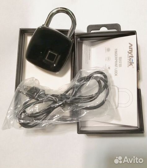 Биометрический навесной замок. Новый