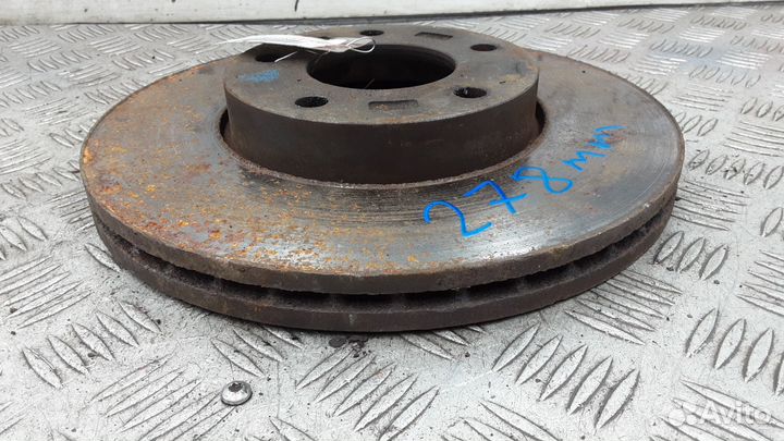 Диск тормозной передний Mazda 3 BL 2010