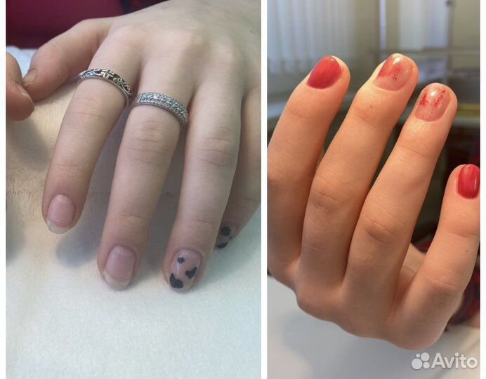 Маникюр с покрытием гель-лаком