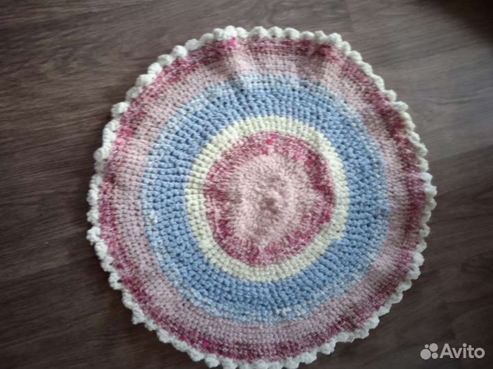 Коврики вязаные