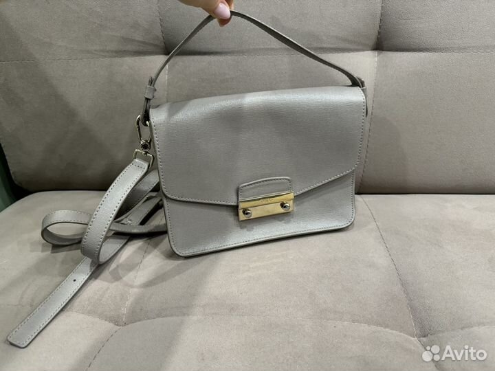 Сумка натуральная кожа furla оригинал