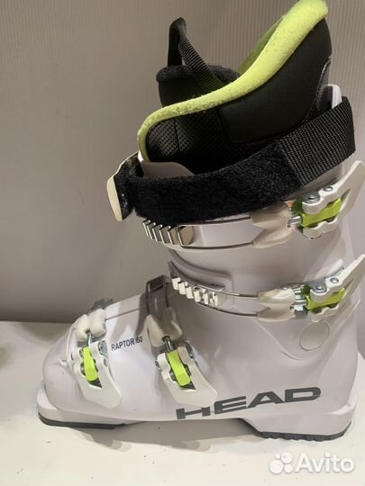 Горнолыжные ботинки head Raptor 60 JR white р.24,5