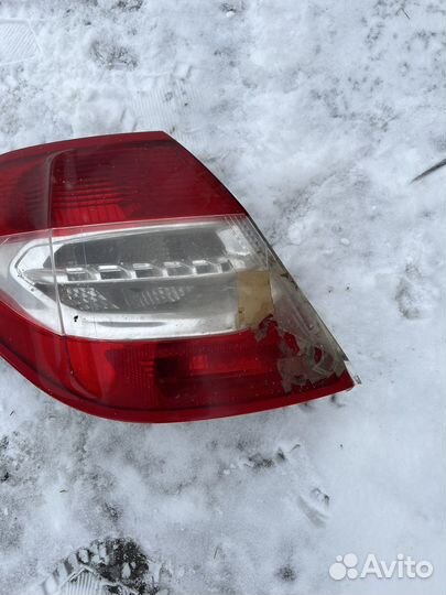 Задний фонарь в левое крыло citroen c4 b7