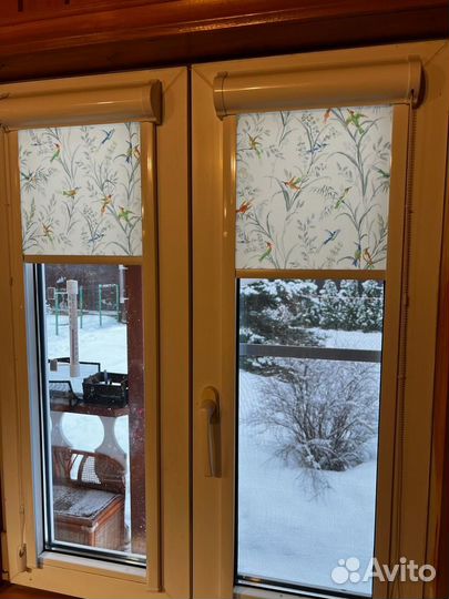 Кассетные рулонные шторы