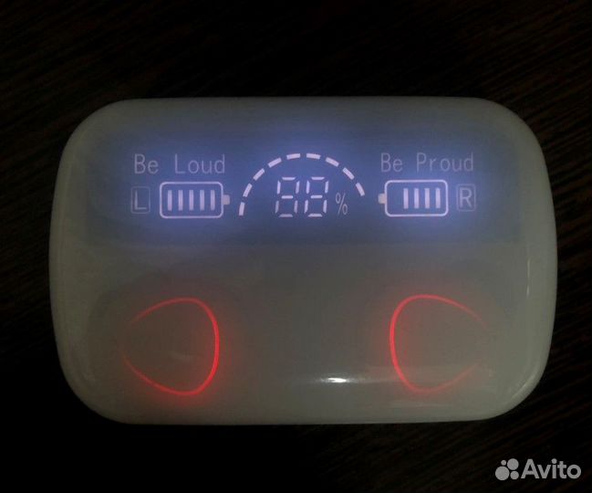 Беспроводные наушники Xiaomi М10 белые + PowerBank