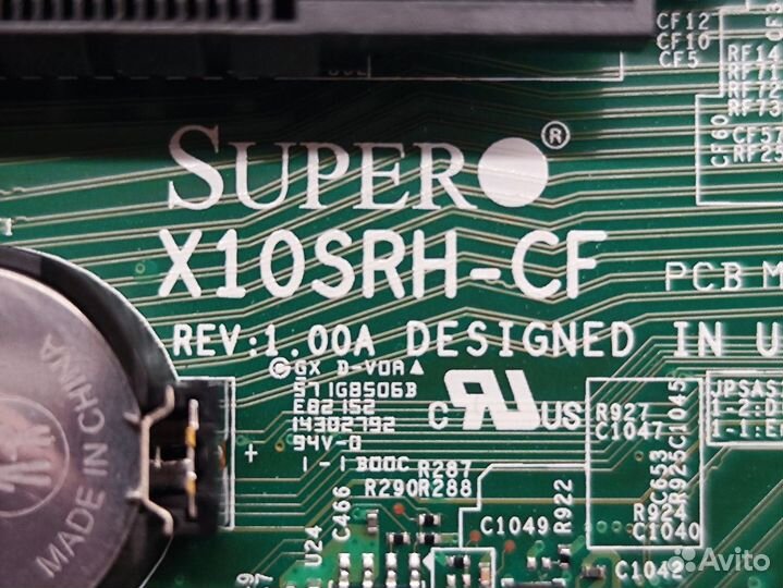 Материнская плата X10SRH-CF LGA2011-3