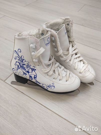 Коньки фигурные 33-34 р-р