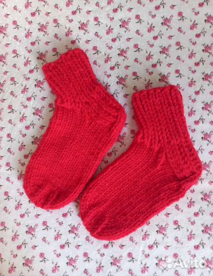 Носки женские вязаные
