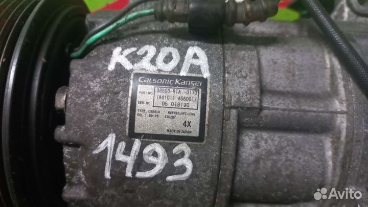 Компрессор кондиционера honda RG1,RG2,RG3,RG4,RG1