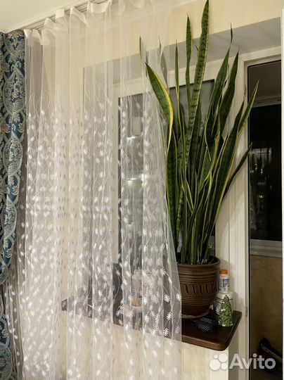 Тюль паутинка сетка с вышивкой