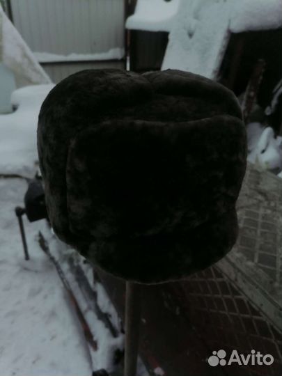 Шапка мужская из Стриженного бобра размер 59 60