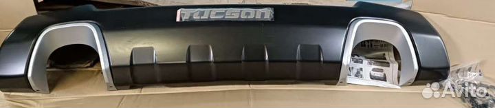 Накладка заднего бампера