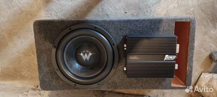 Сабвуфер 12 и усилитель