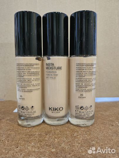 Тональный крем для лица 3 G. Kiko Milano