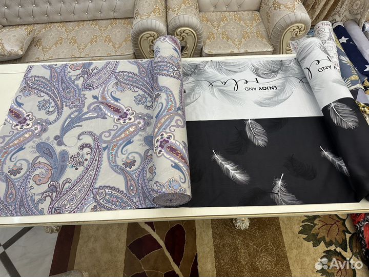 Ткань хлопок поплин ширина 220