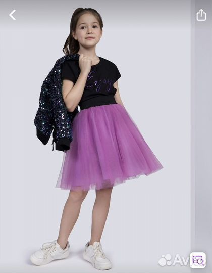 Нарядный комплект для девочки 116-122