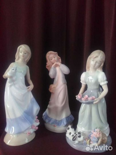 Статуэтки фарфоровые 