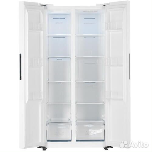 Холодильник Side by Side белый No Frost