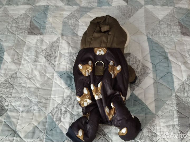 Зимний комбинезон для маленькой собачки