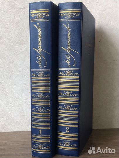 Лермонтов собрание сочинений в двух томах