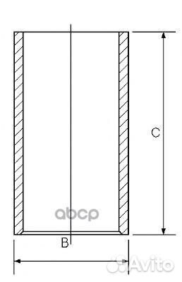 Гильза d93.645 STD 14-014090-00 Goetze