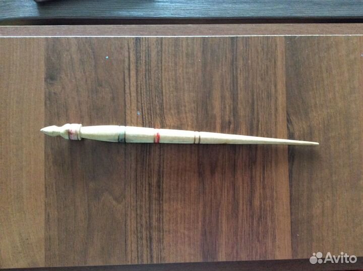 Деревянное, старинное веретено