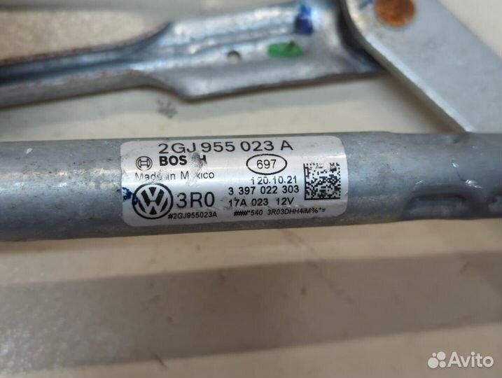 Механизм стеклоочистителя передний Volkswagen Taos, 2022