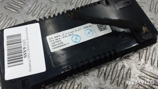 Монитор opel meriva B (SSV09JA01)