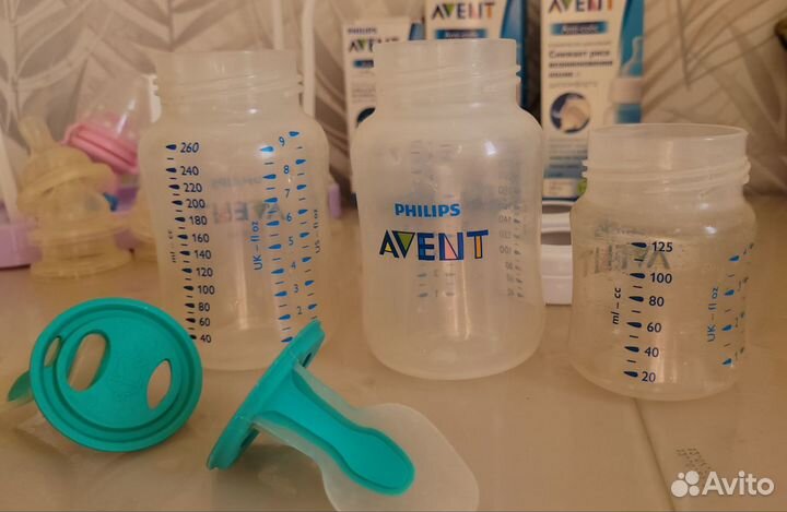 Бутылочки Philips avent с клапаном