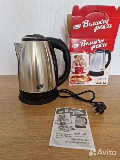 Чайник эл. 1.8л Новый Доставка